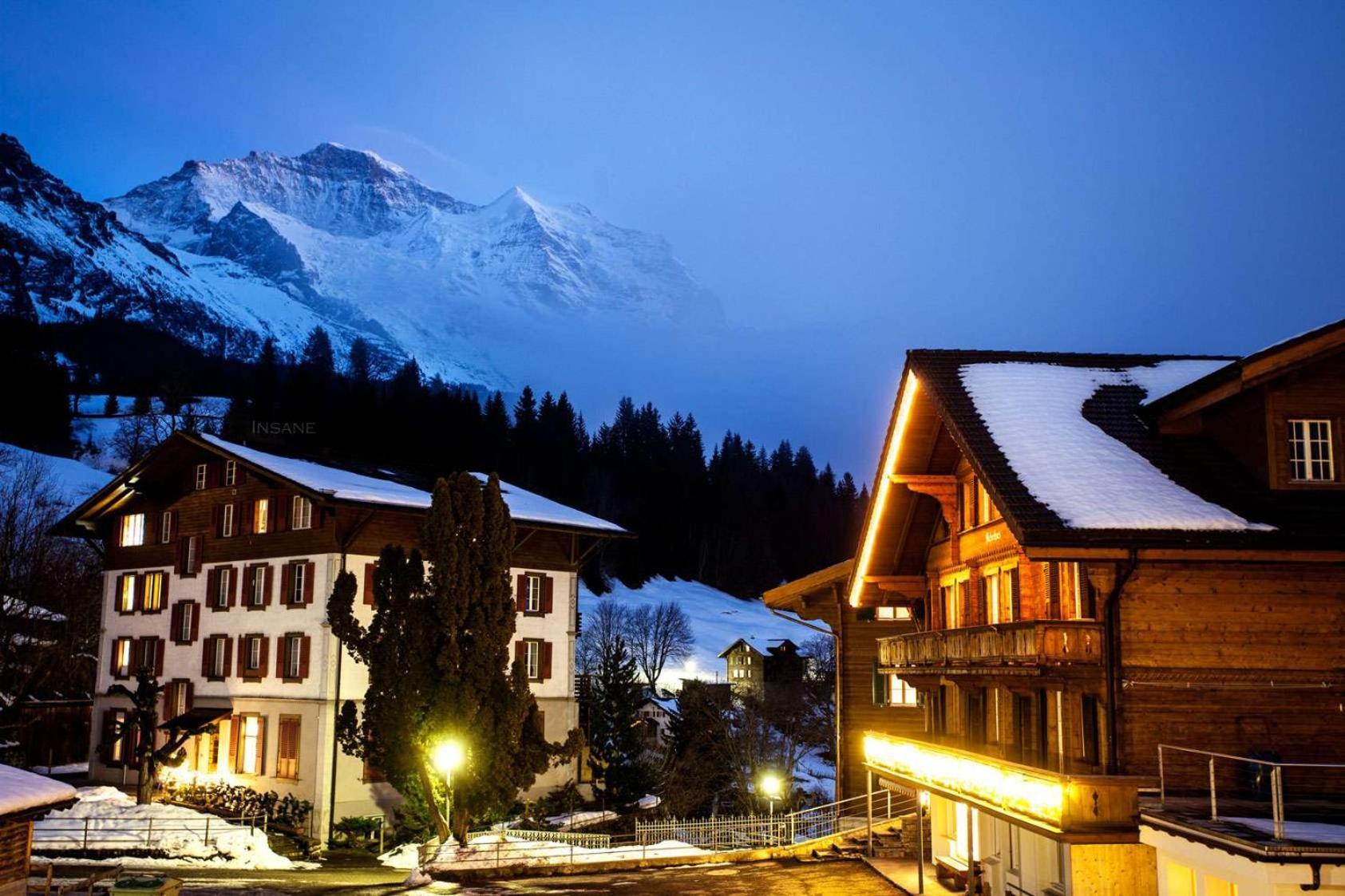 Hotel Edelweiss Wengen Dış mekan fotoğraf