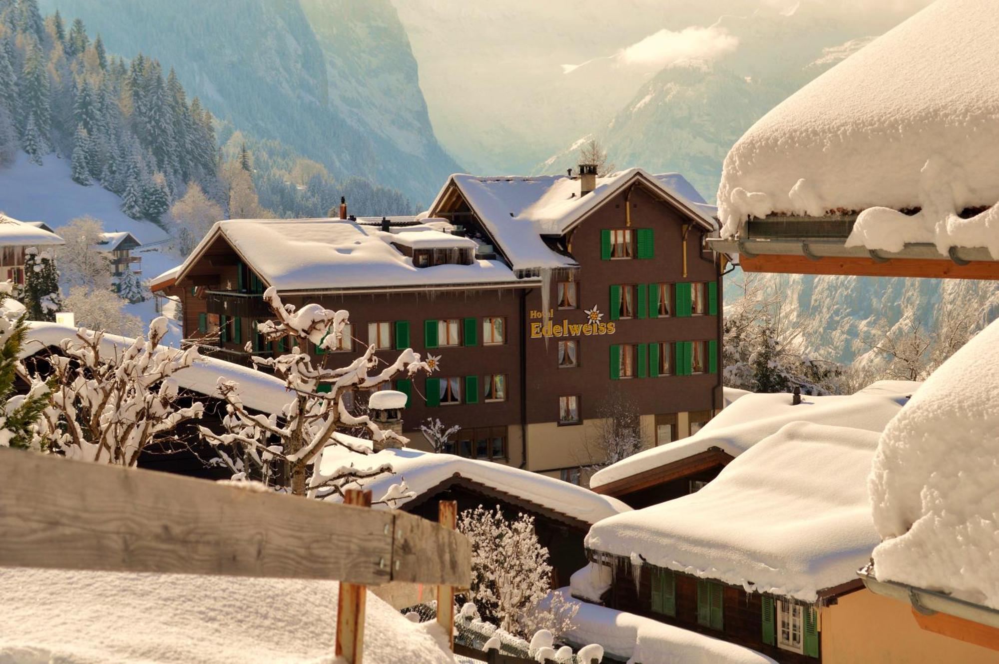 Hotel Edelweiss Wengen Dış mekan fotoğraf